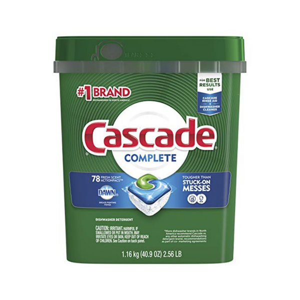 Cascade Complete ActionPacs Dishwasher Detergent