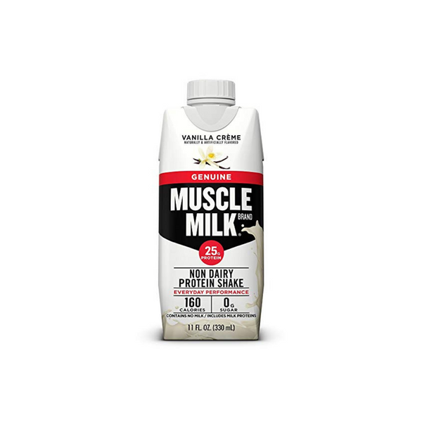 12-Pack Muscle Milk Protein Shakes (Vanilla Crème)