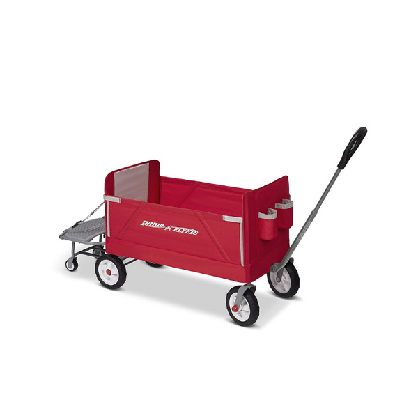 Vagón trasero 3 en 1 Radio Flyer, rojo (exclusivo de Amazon)