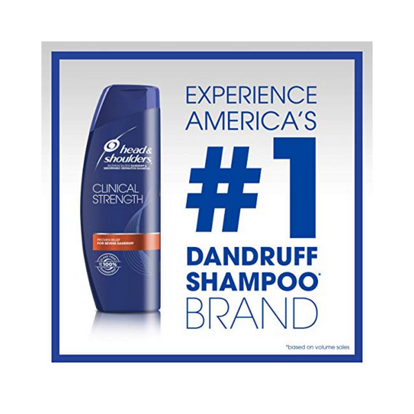 2-Pack Head & Shoulders Anti Dandruff Clinical Strength Shampoo