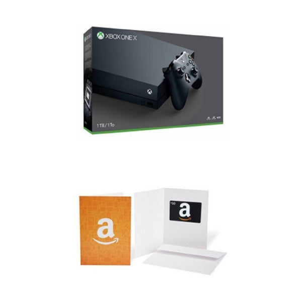 Xbox One X 1TB + Tarjeta de regalo de Amazon de $50