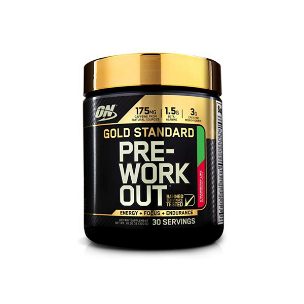 Preentrenamiento estándar de oro de Optimum Nutrition, 30 porciones