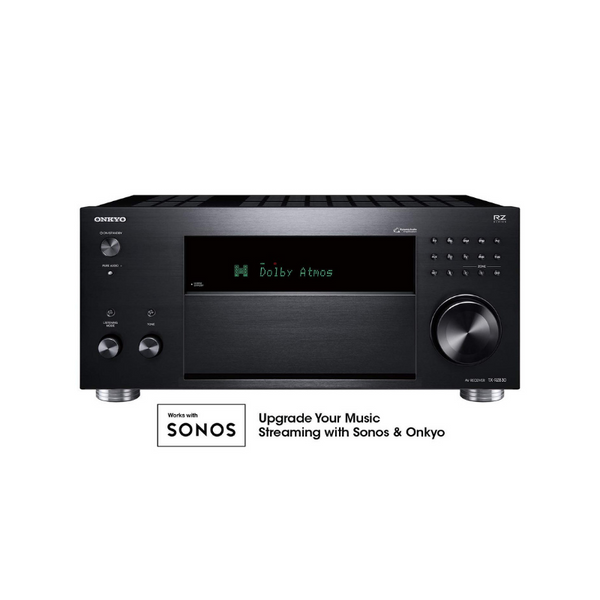 Receptor A/V de red 4K de 9,2 canales Onkyo TX-RZ830