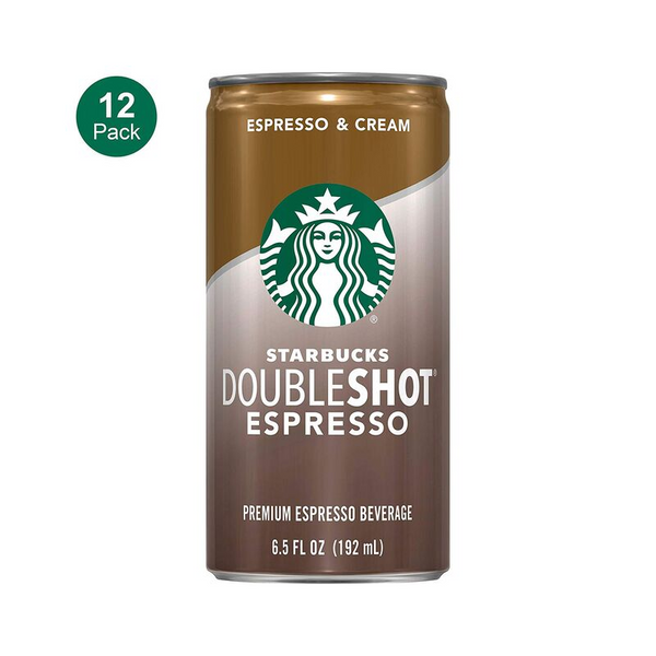 Paquete de 12 Starbucks Doubleshot (4 sabores)