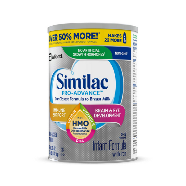 3 Cans Of Similac Pro-Advance Infant Formula (OU-Dairy)