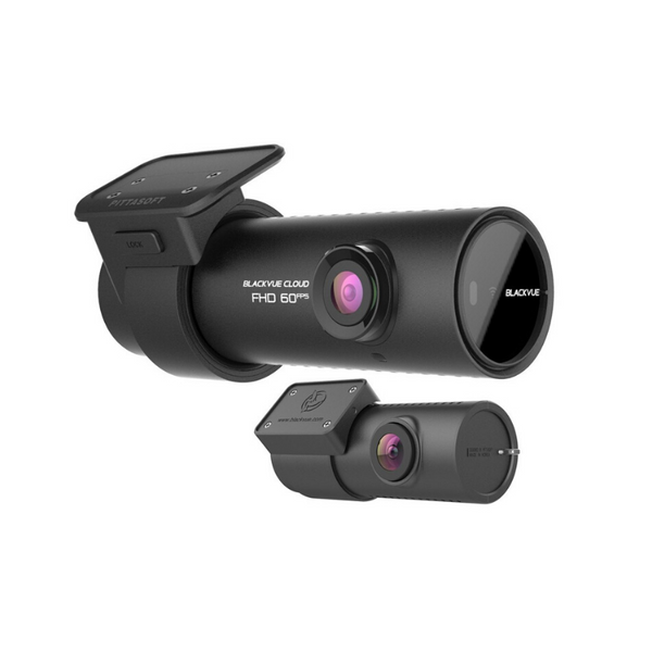 Cámara de tablero delantera y trasera BlackVue con Wi-Fi incorporado