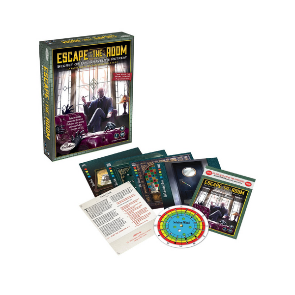 ThinkFun Escape the Room Secret of Dr. Gravely's Retreat