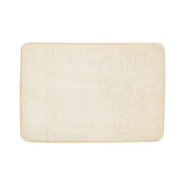Alfombrilla de baño de espuma viscoelástica texturizada de AmazonBasics
