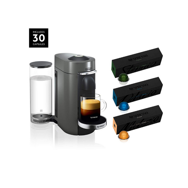 Nespresso VertuoPlus Deluxe Coffee and Espresso Maker by De'Longhi
