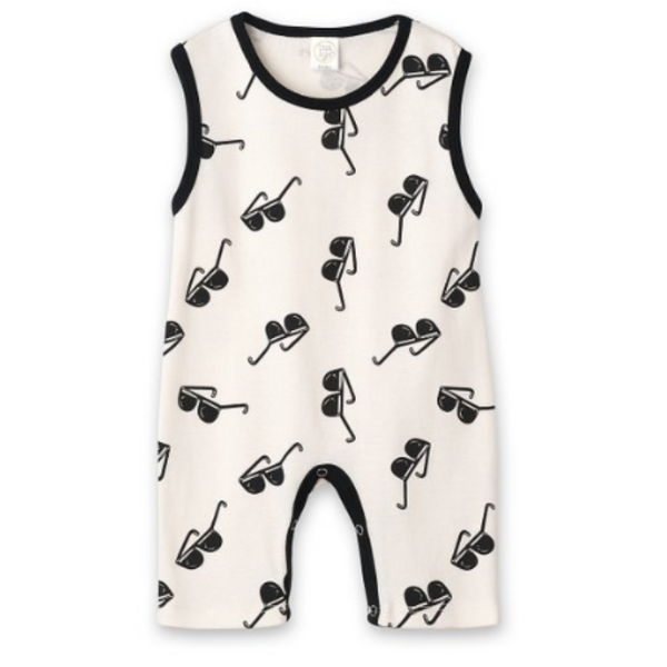 Black Shades Sleeveless Playsuit