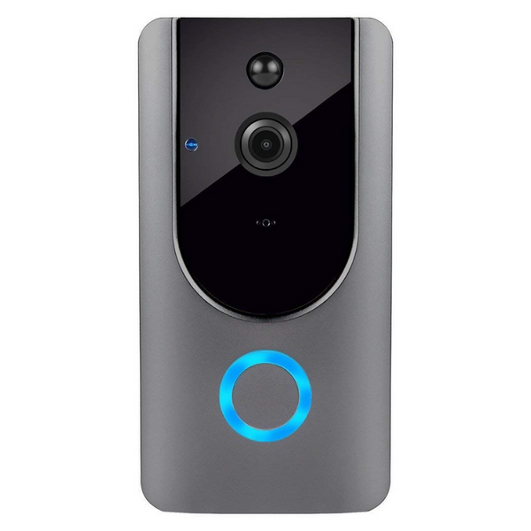 Smart WiFi video doorbell with motion detection and night vision camera