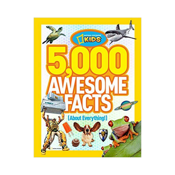National Geographic Kids: 5,000 Awesome Facts (Hardcover Book)