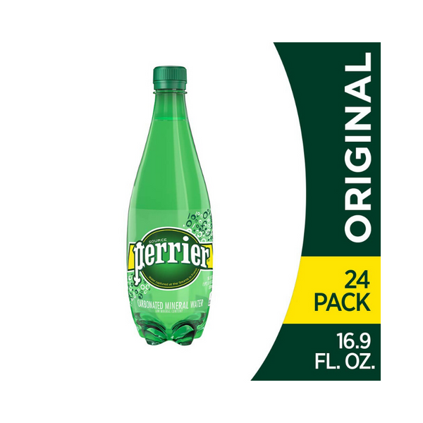24 Bottles Of 16.9oz Perrier Carbonated Mineral Water