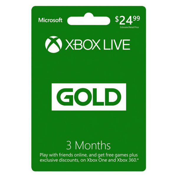 6 months of Xbox Live (digital code)
