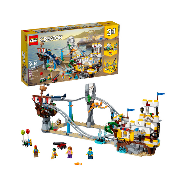Montaña Rusa Pirata LEGO Creator 3en1 (923 Piezas)