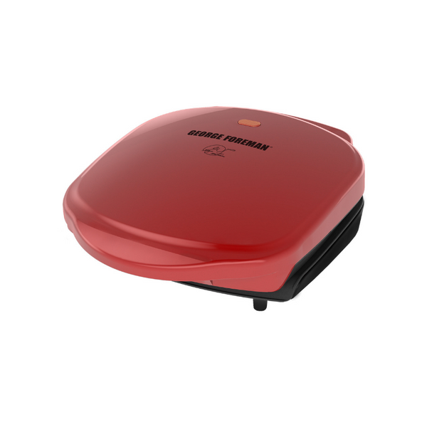 Parrilla eléctrica interior eléctrica con plato clásico para 2 porciones George Foreman