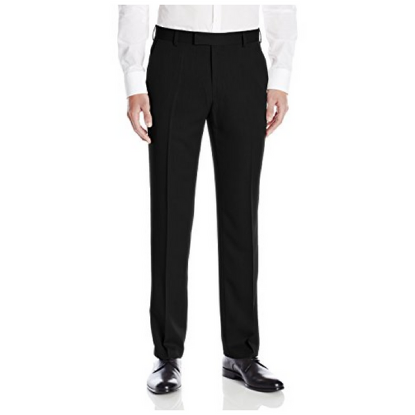 Kenneth Cole Reaction Pantalones de vestir ajustados con frente plano