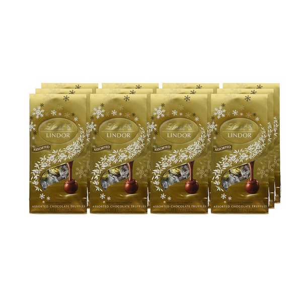12 trufas de chocolate surtidas Lindt LINDOR Holiday (Kosher)