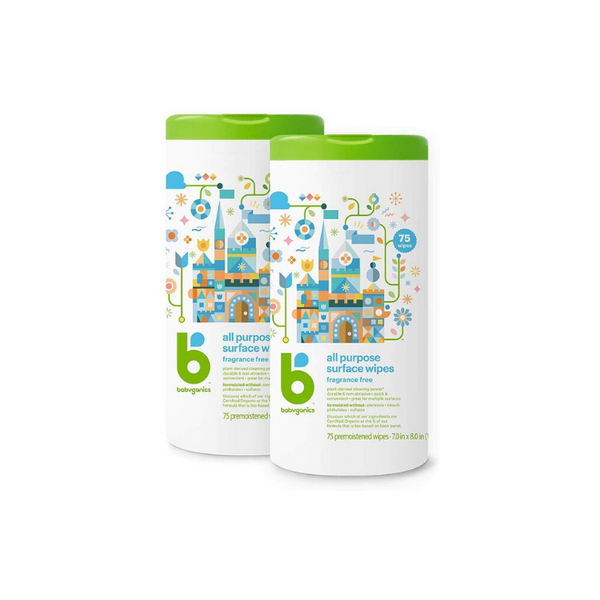 150 Babyganics All Purpose Surface Wipes