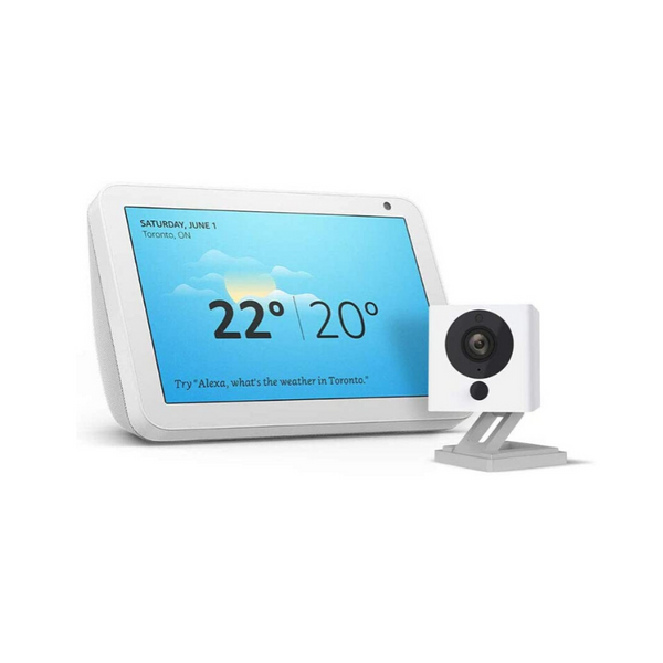 Echo Show 5 With Wyze 1080p indoor Smart Home Camera