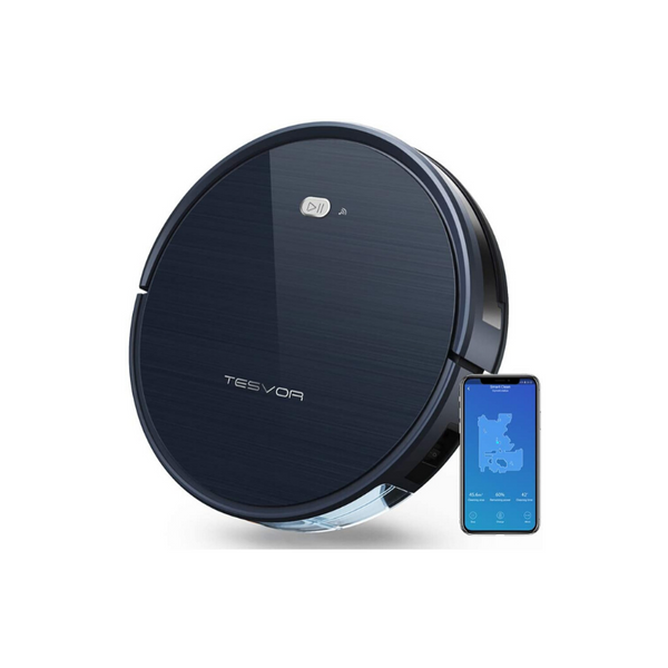 Tesvor X500 Robot Vacuum Cleaner w/ Smart Mapping System & Phone App Control
