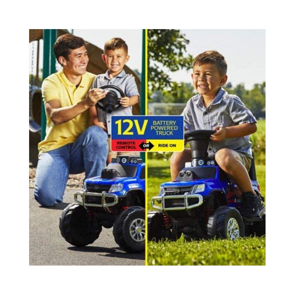 Huffy 12V Battery-Powered Remote-Control Monster Truck Ride-On Toy