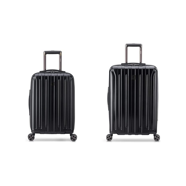 2-Piece Delsey Paris Titanium Spinner Luggage Set