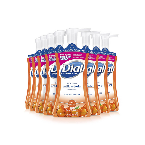 8 Dial Complete Antibacterial Foaming Hand Soap