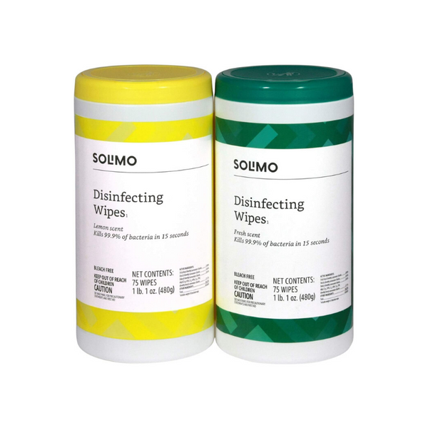 150 Solimo Disinfecting Wipes