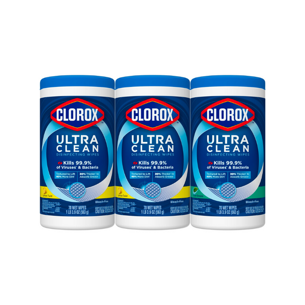 210 toallitas desinfectantes Clorox Ultra Clean