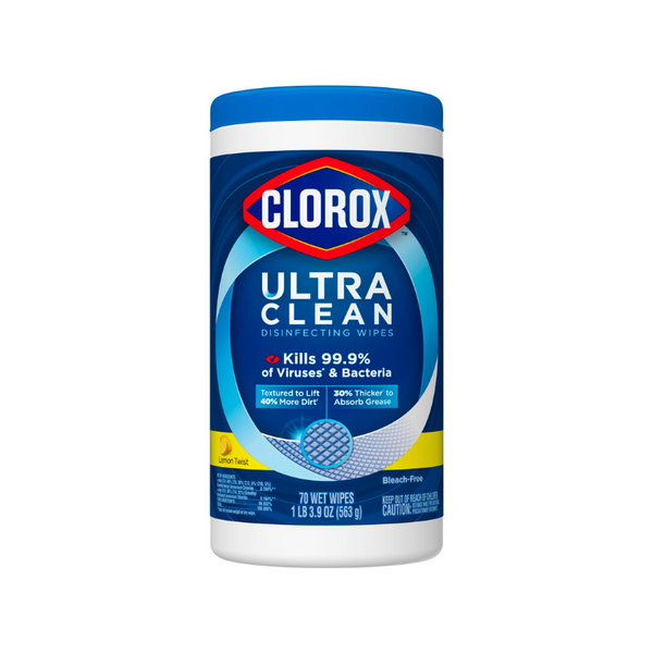 70 Clorox Ultra Clean Disinfecting Wipes