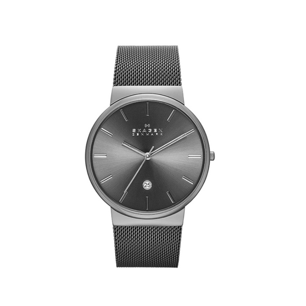 Reloj Skagen de malla y acero inoxidable para hombre