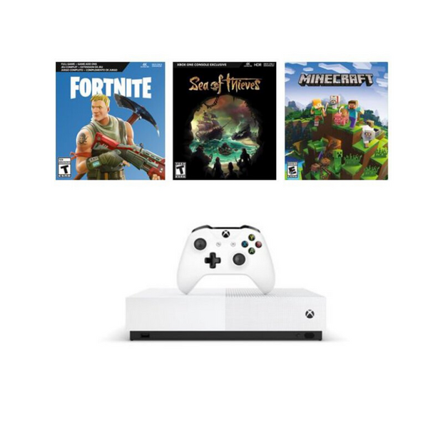 Paquete de 3 juegos Microsoft Xbox One S 1TB All Digital Edition