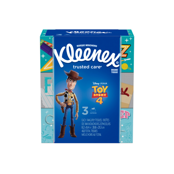 3 Boxes Of Kleenex Tissues