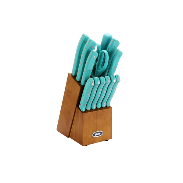 Juego de cubiertos de acero inoxidable de 14 piezas
