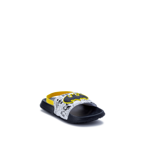 Sandalias deslizantes con personajes para niños: niños pequeños/niñas (Batman, Superman, Paw Patrol)