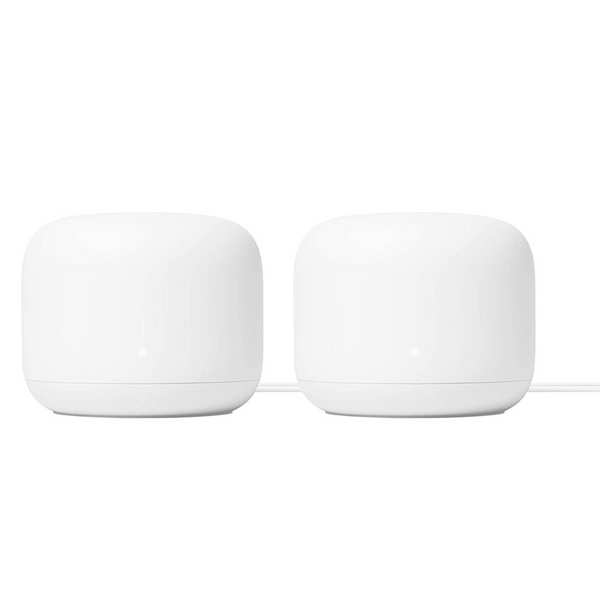 Paquete de 2 enrutadores Wifi en malla Google Nest de segunda generación