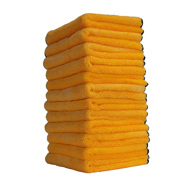 12-Pack Chemical Guys 16"x16" Professional Grade Premium Microfiber Towels