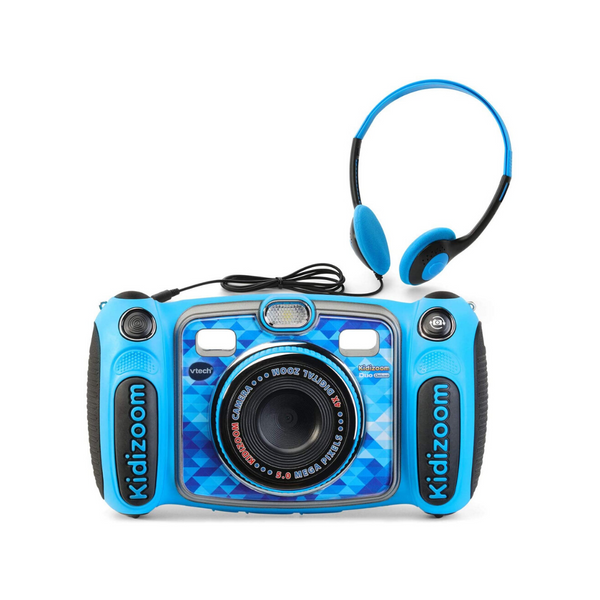 VTech Kidizoom Duo 5.0 Deluxe Digital Selfie Camera With MP3 Player And Headphones