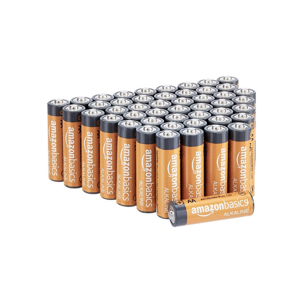 48 pilas AA de AmazonBasics