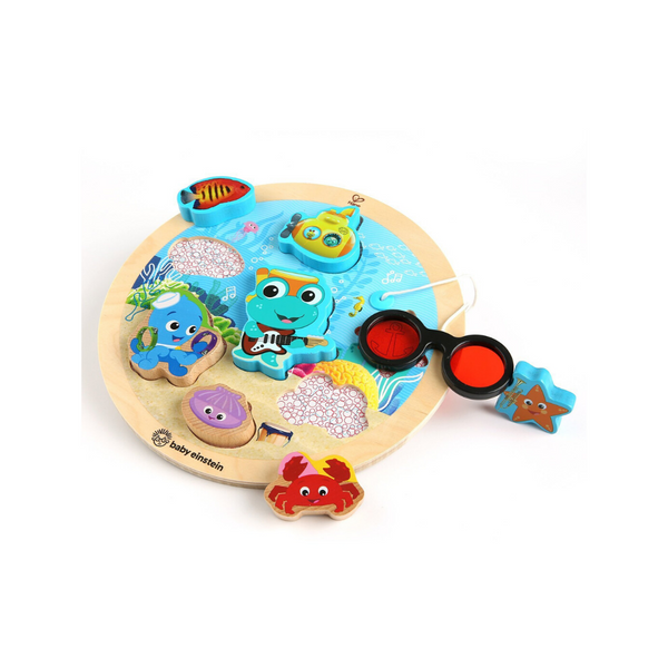 Baby Einstein Submarine Adventure Wooden Puzzle Toddler Toy