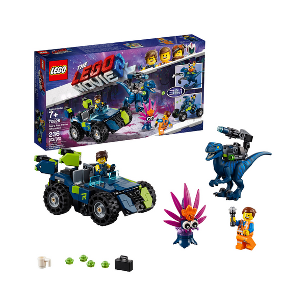The LEGO Movie 2 Rex's Rex-treme Offroader!