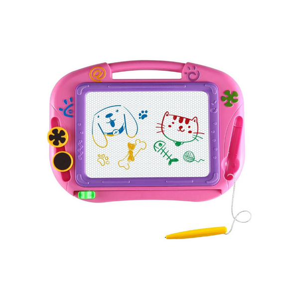 Pizarra de dibujo magnética para niños