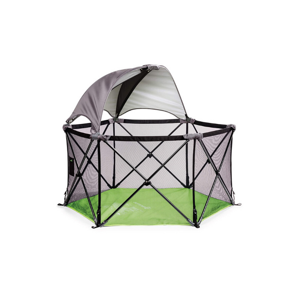 Summer Pop 'n Play Ultimate Playard con dosel extraíble