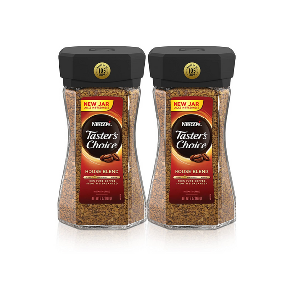 Pack Of 2 Nescafe Taster's Choice House Blend Instant Coffee