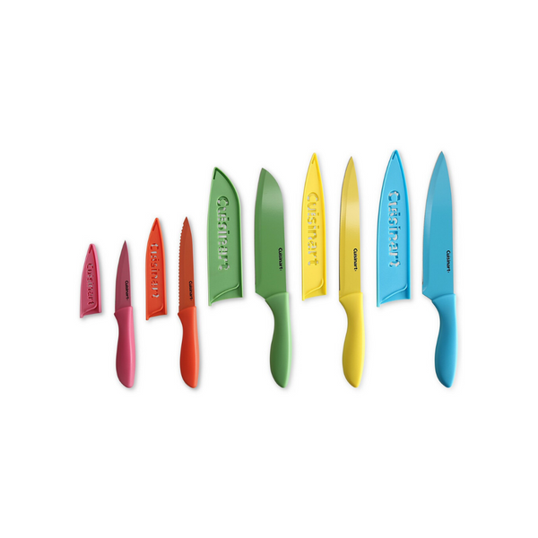 Cuisinart 10-Pc. Ceramic-Coated Cutlery Set