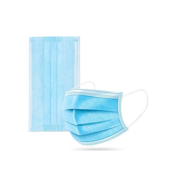 3 Ply Disposable Face Mask (50 pc or 100 pc) On Sale