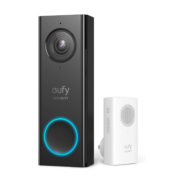 Eufy Security Wi-Fi 2K HD Video Doorbell + Wireless Chime