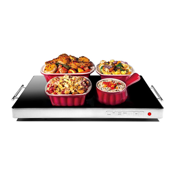 Chefman Electric Warming Tray with Adjustable Temperature Control