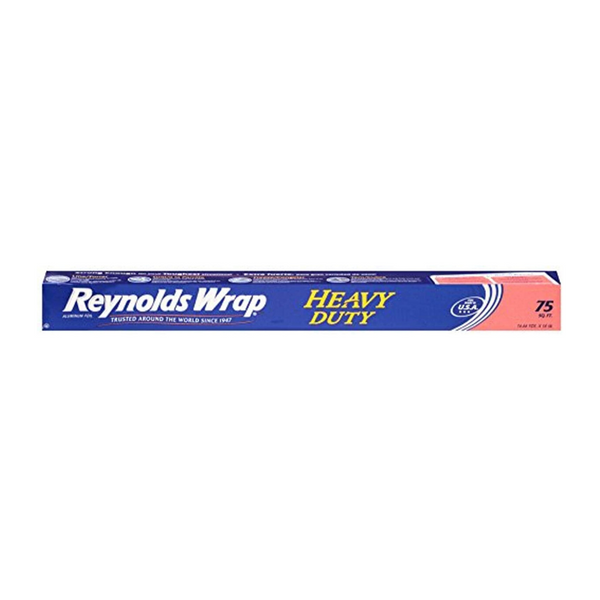 Reynolds Wrap Heavy Duty Aluminum Foil, 75 Sq Feet